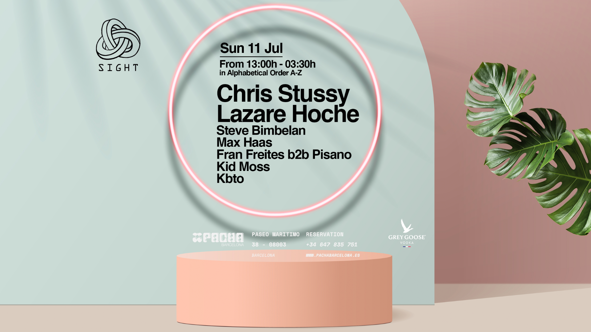 Pacha Barcelona pres. SIGHT image