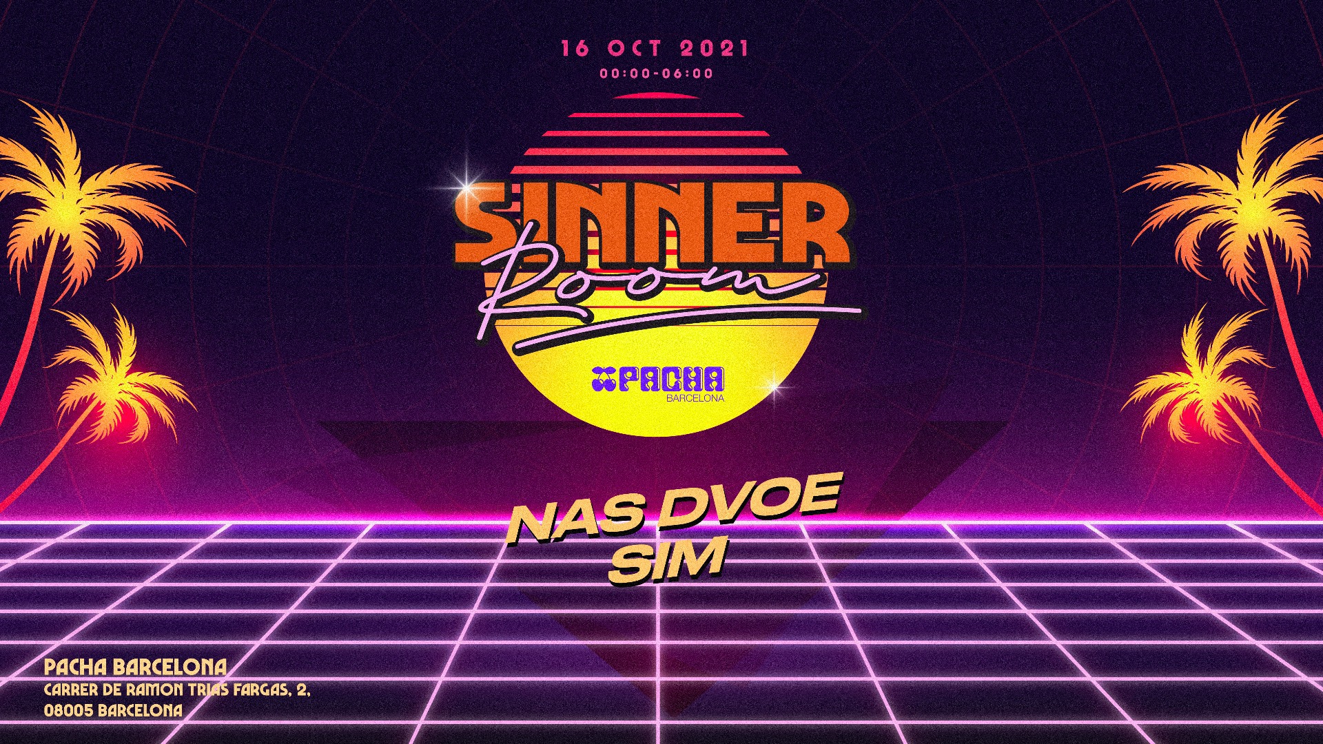 RED ROOM | Pacha Barcelona pres. SINNER