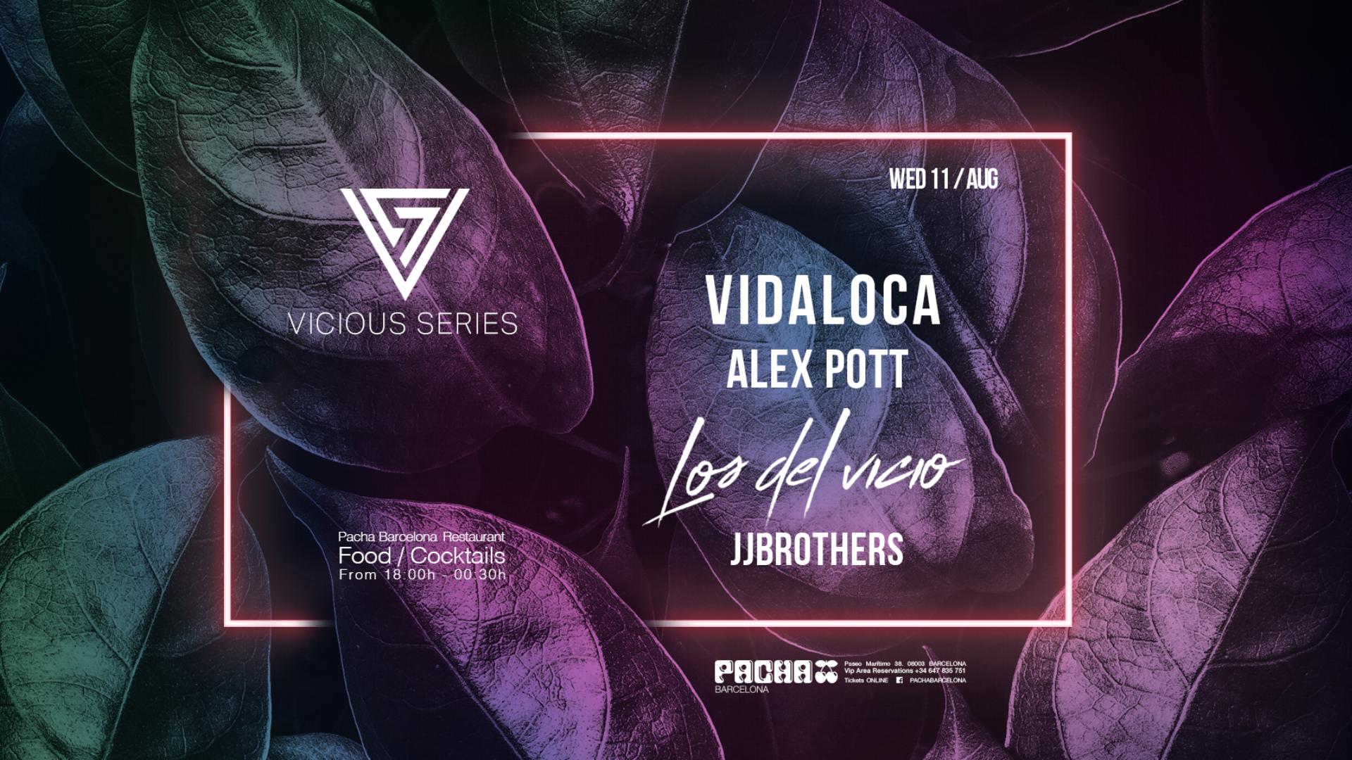 Pacha Barcelona pres. VICIOUS SERIES image