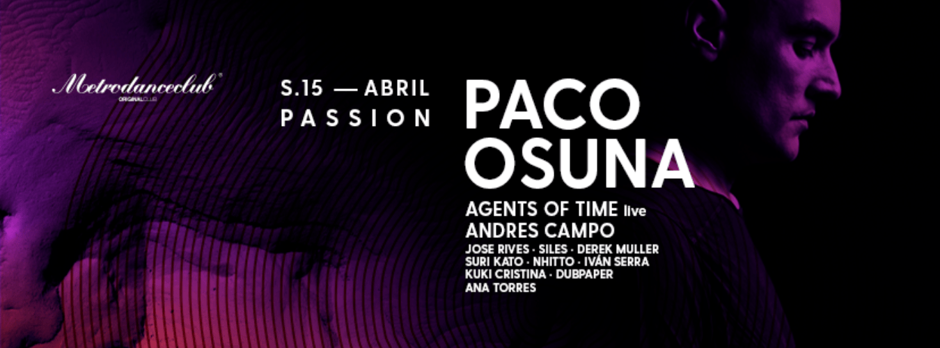 Paco Osuna & Agents of Time presented by Passion image