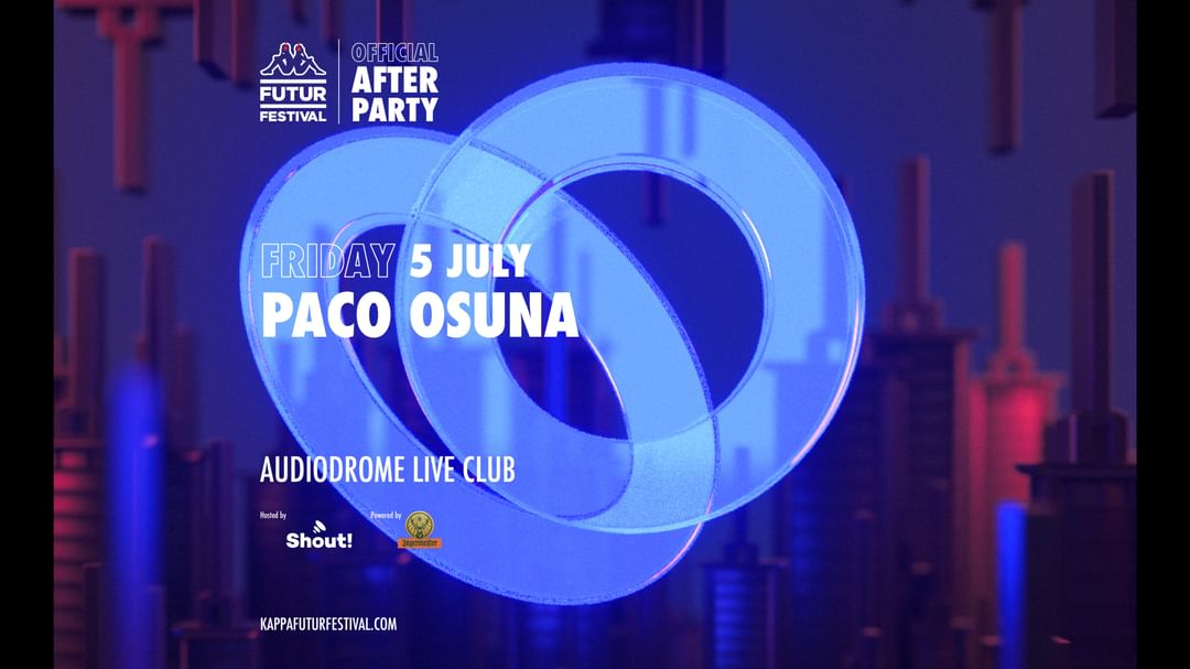 Cartell de l'esdeveniment PACO OSUNA for KFF24 OFFICIAL AFTER PARTY