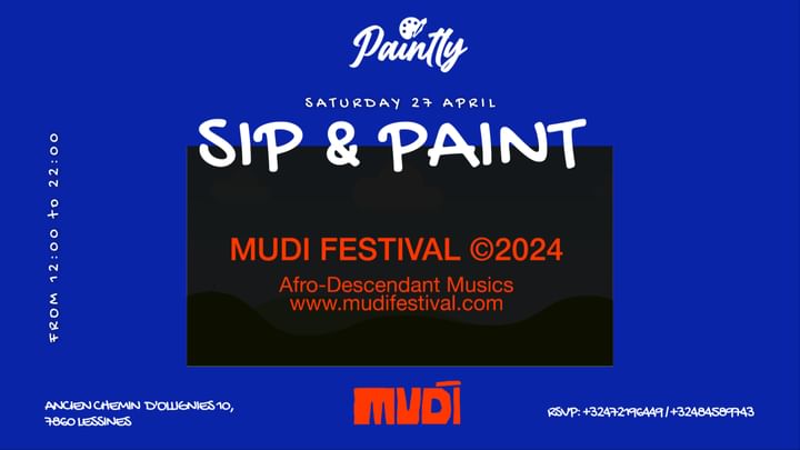 Cover for event: Sip & Paint at Mudi Festival 