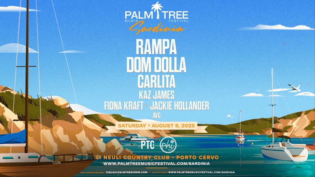 Palm Tree Music Festival Sardinia event cover