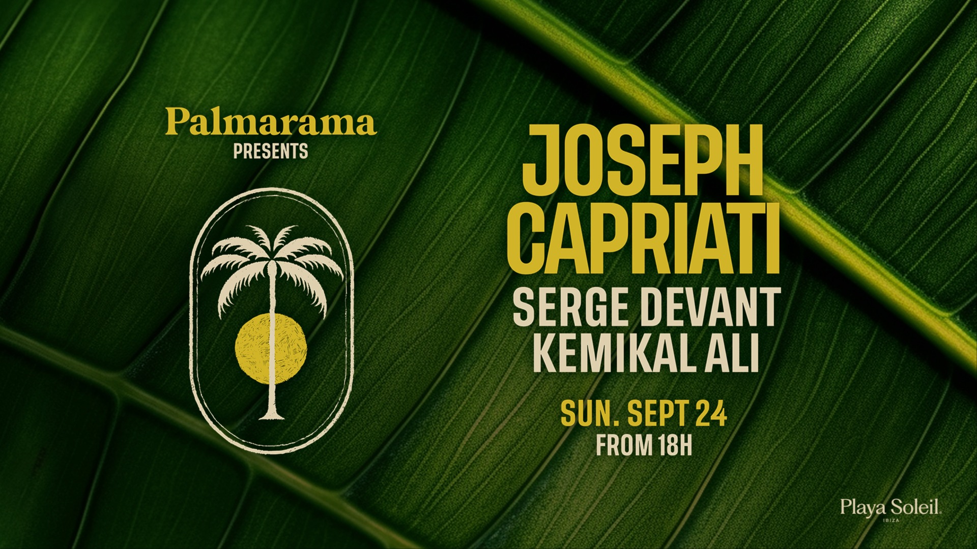 Palmarama Presents Joseph Capriati image