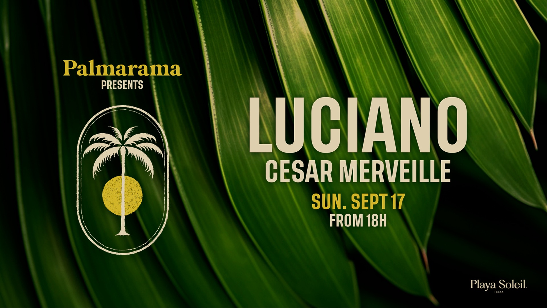 Palmarama Presents Luciano image
