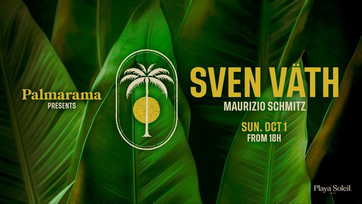 Cover for event: Palmarama Presents Sven Väth