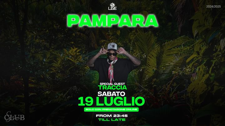 Cover for event: PAMPARA, DJ TRACCIA by LineClub