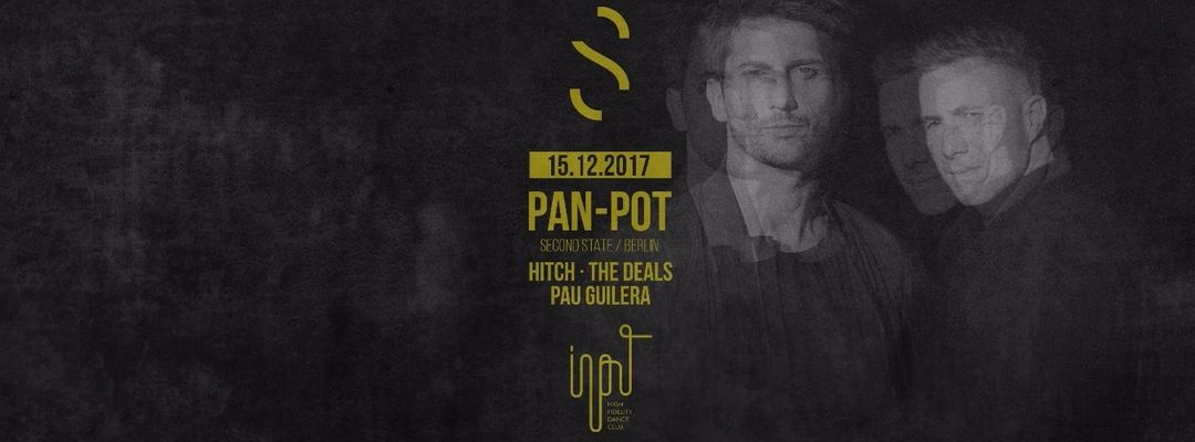 Pan-Pot presented by SWING-Eventplakat