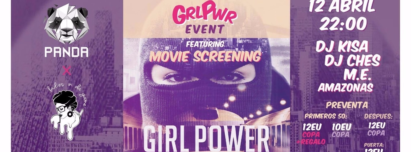 Panda People Barcelona | Girl Power featuring Movie Screening image