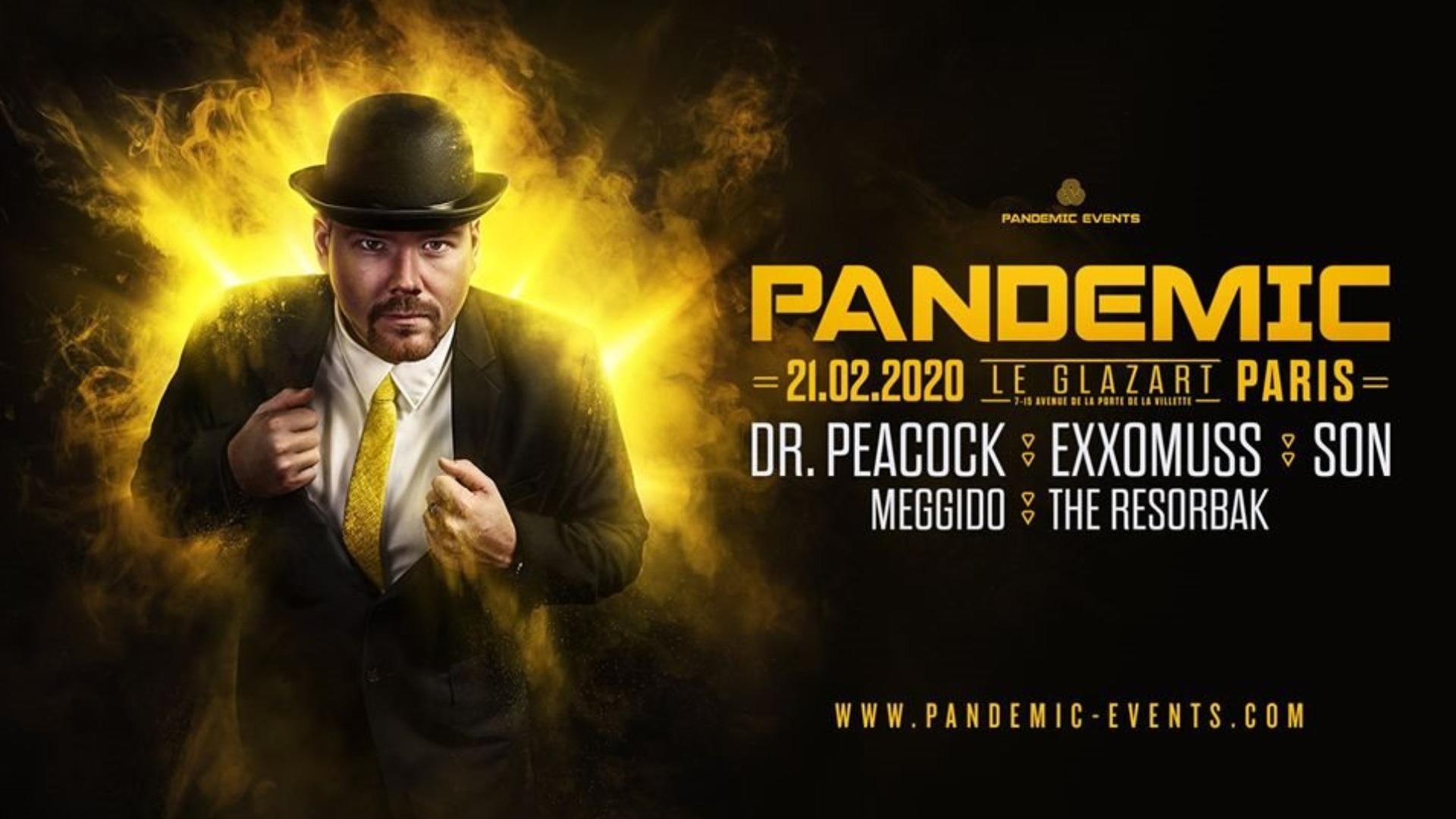 Pandemic / Dr.Peacock, Exxomuss Guests
