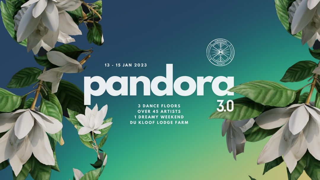 Cartel del evento Pandora 3.0