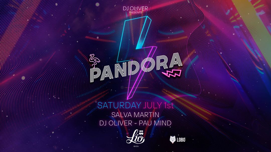Cartel del evento Pandora