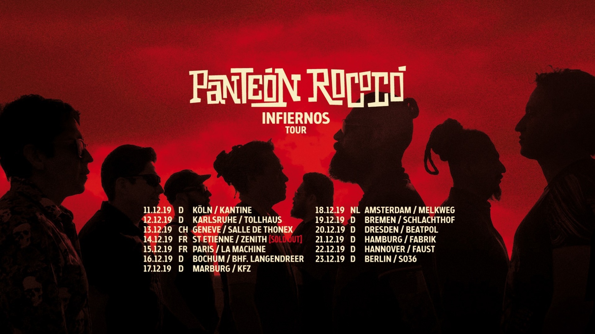 Panteon Rococo · Infiernos Tour image