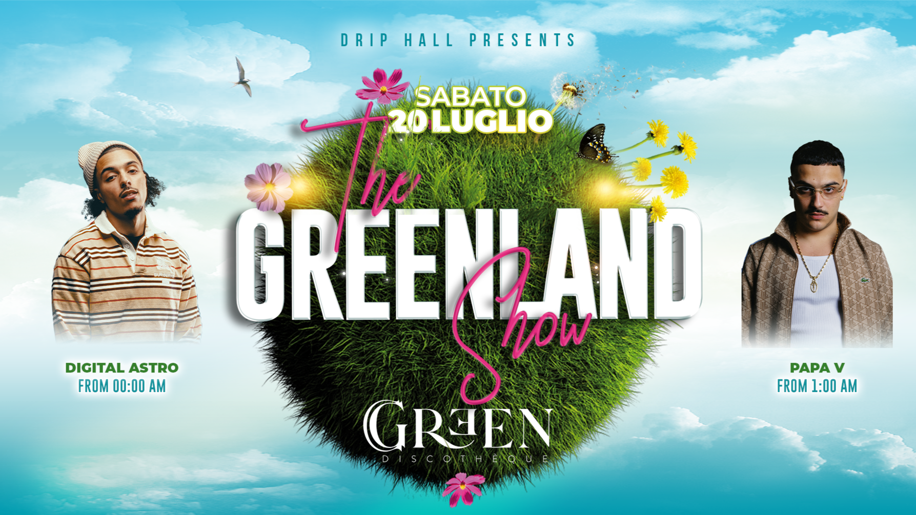 PAPA V & DIGITAL ASTRO @ GREEN - 20/07/2024 image