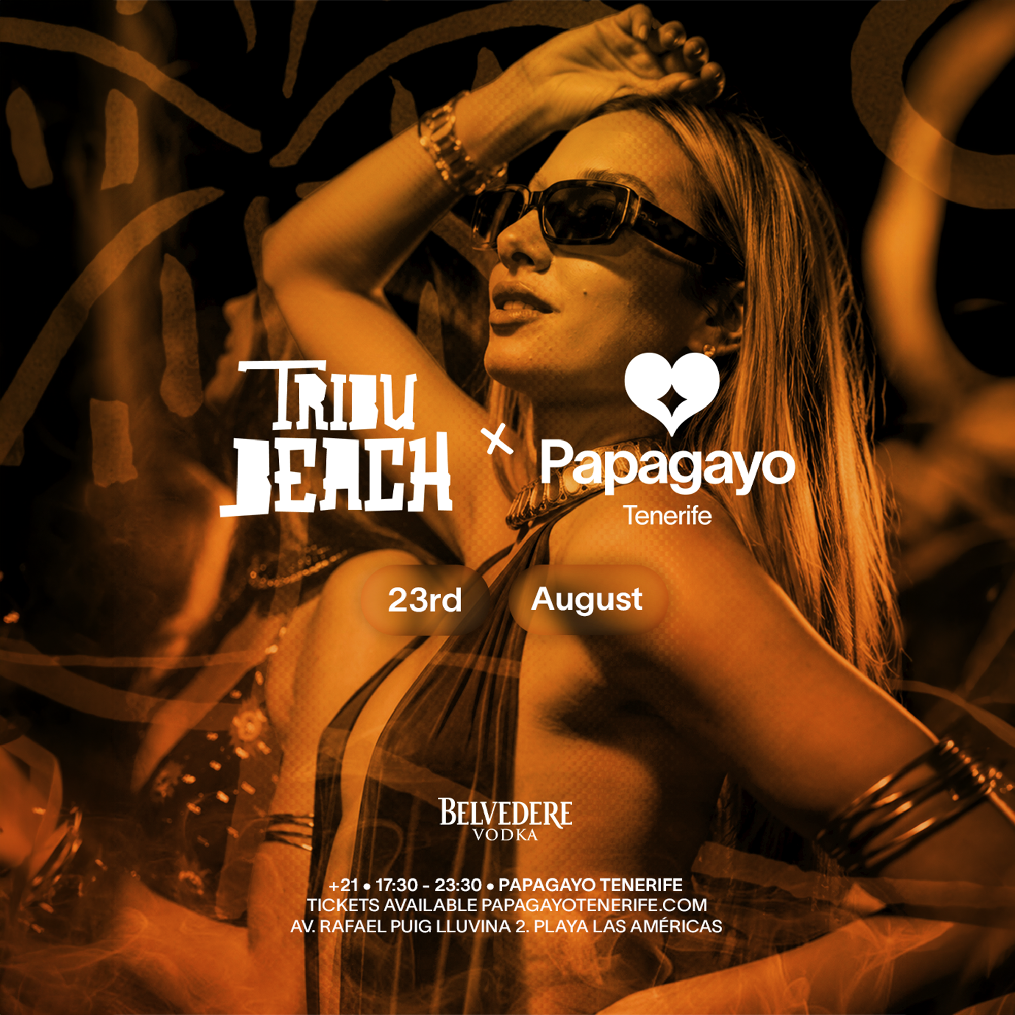 Papagayo x Tribu Beach · Dom. 23 de Agosto 2026 image