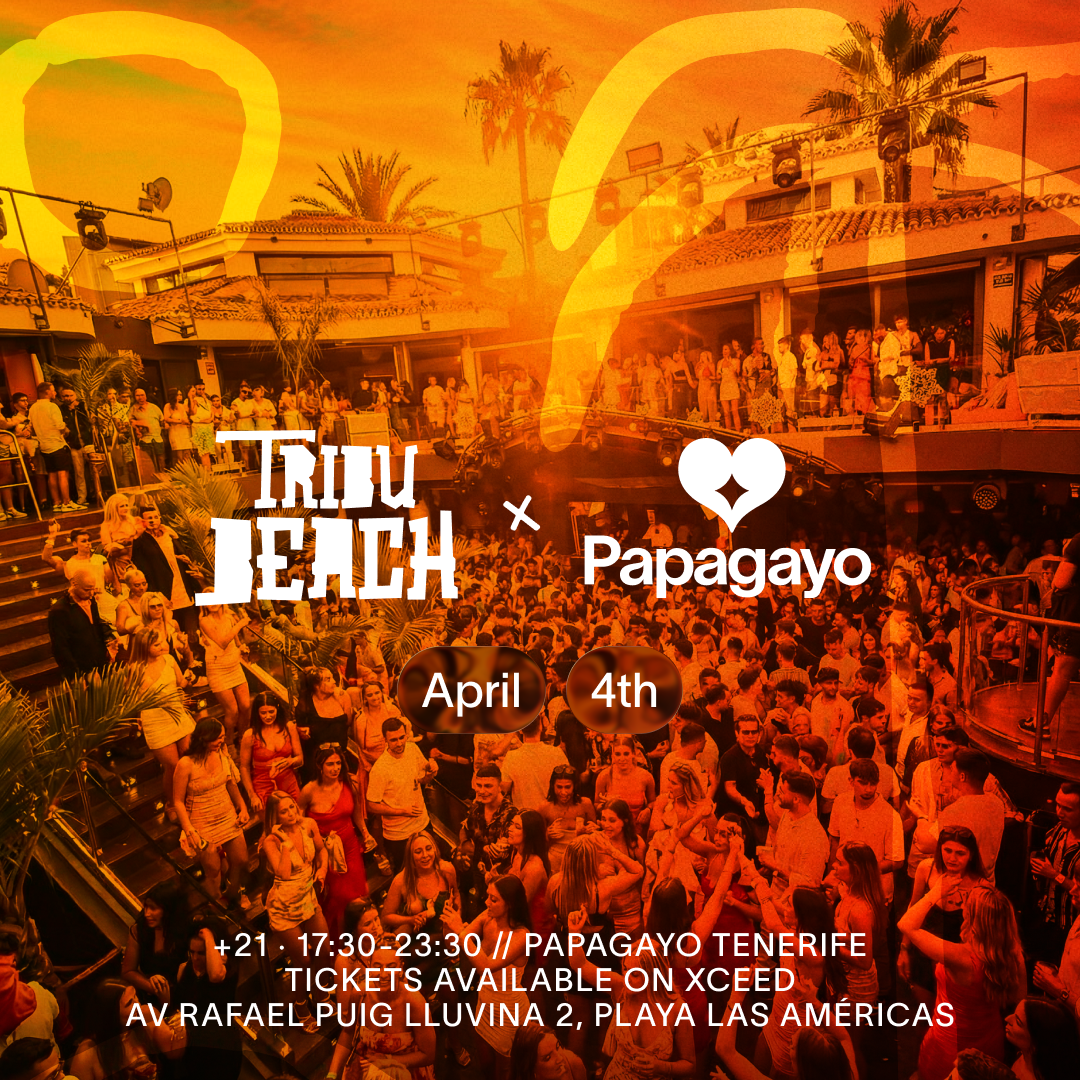Papagayo x Tribu Beach · Sáb. 4 de Abril 2026 image