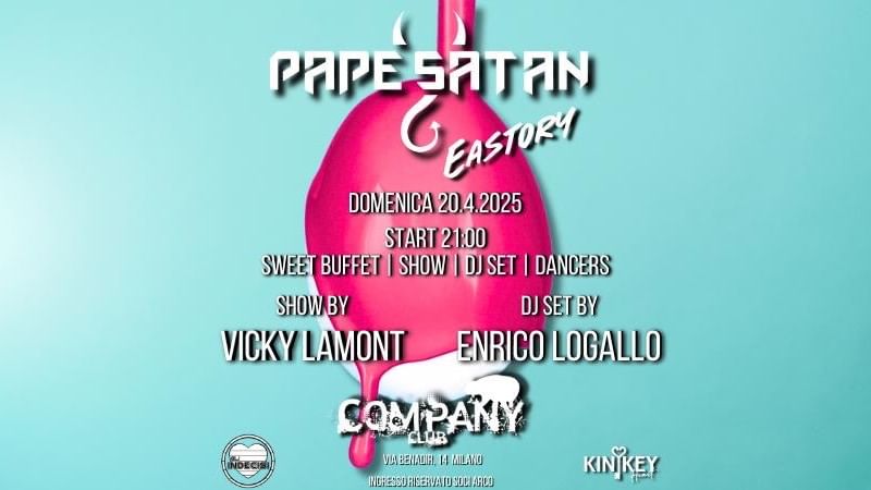 Copertina evento PAPE SATAN - EASTORY