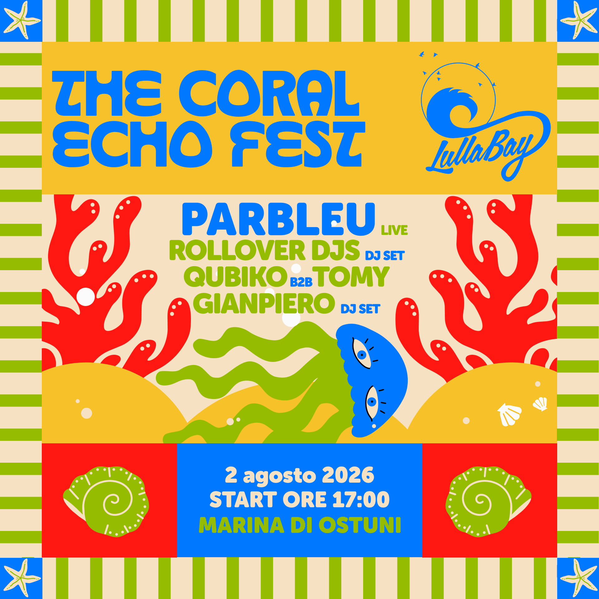 PARBLEU + TBA / THE CORAL ECHO