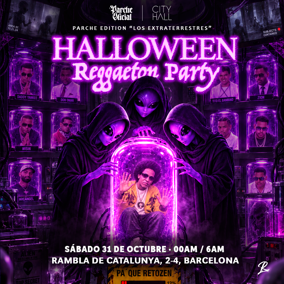 PARCHE OFICIAL EDICIÓN HALLOWEEN: 🎃  “LOS EXTRATERRESTRES” 👽💜