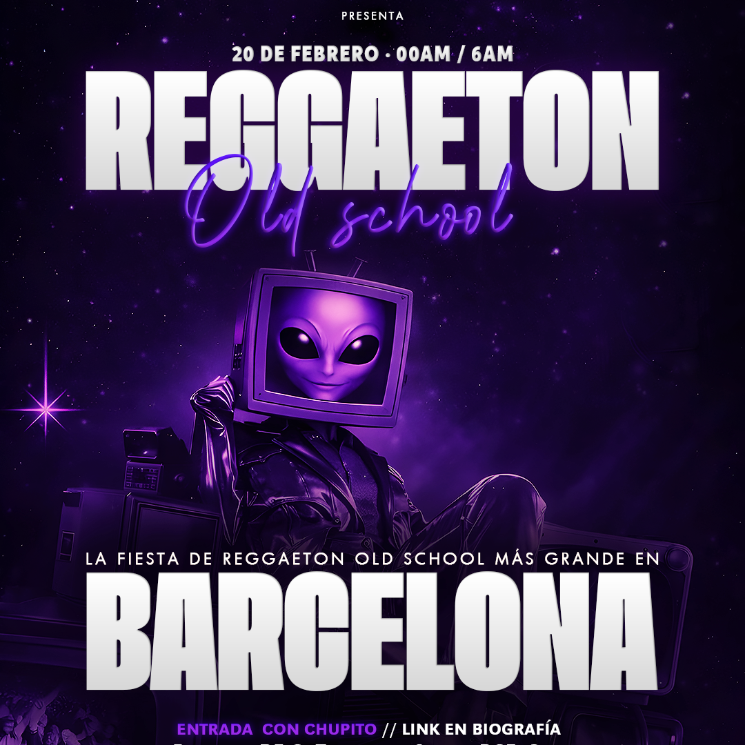 Parche Oficial Reggaeton Old School  image