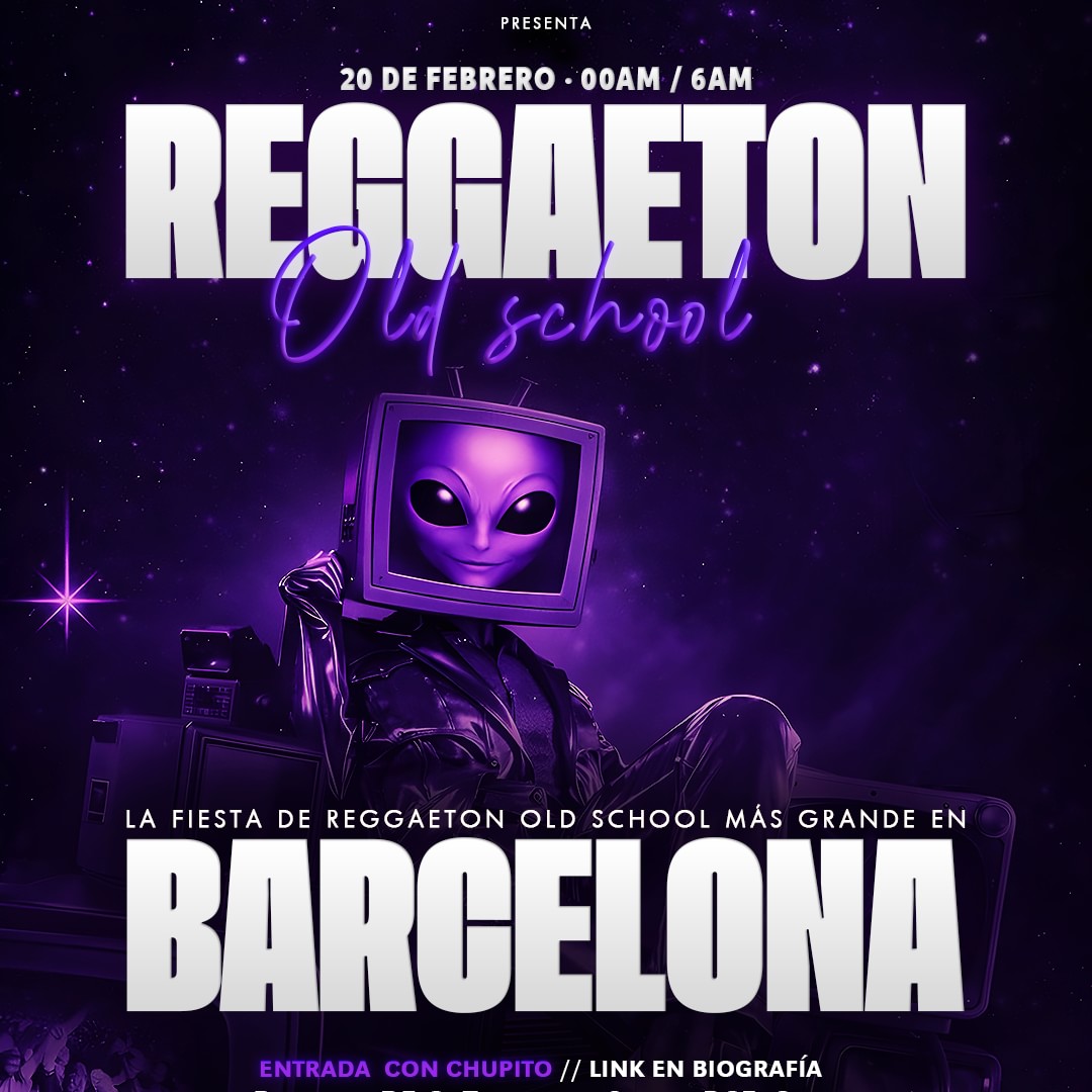 Parche Oficial Reggaeton Old School image