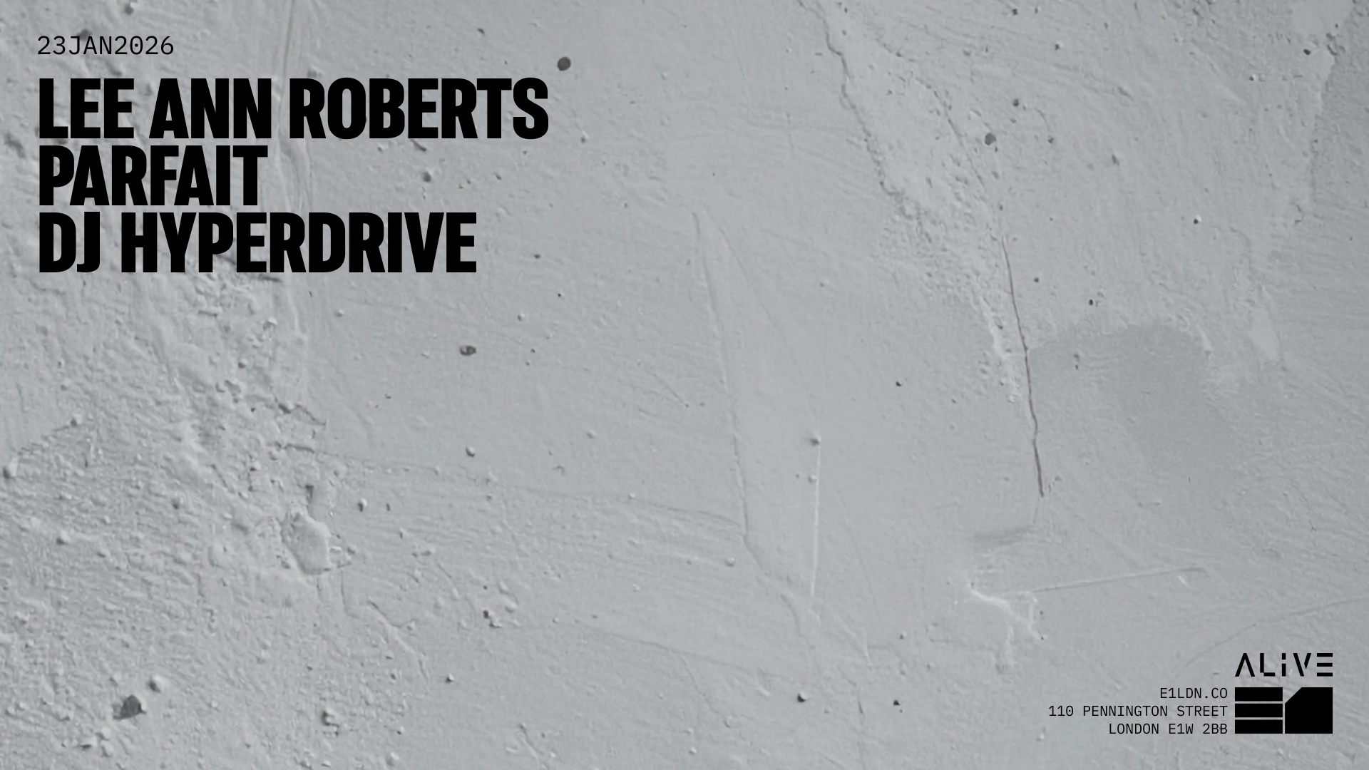 Parfait, Lee Ann Roberts, DJ Hyperdrive image