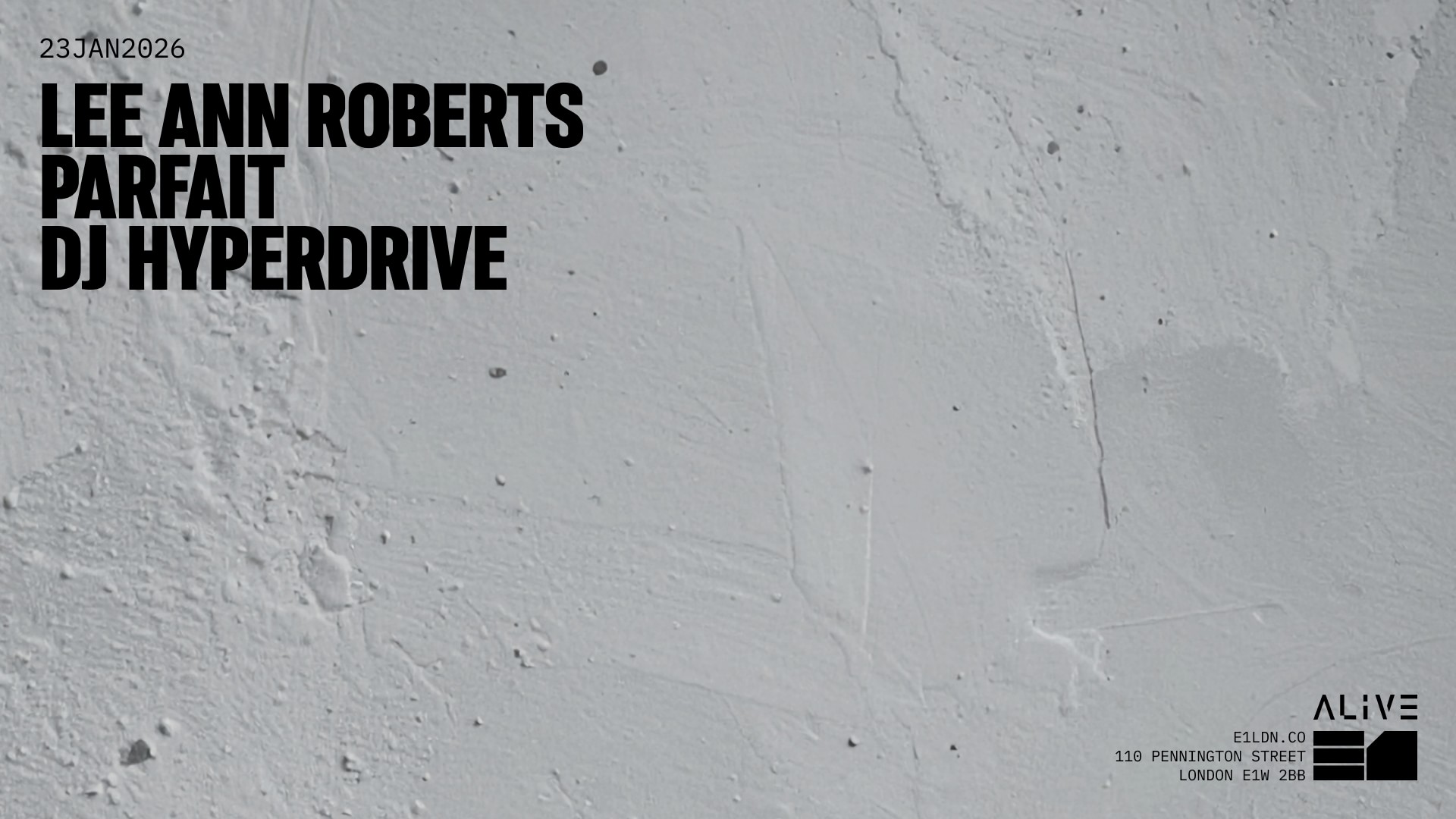 Parfait, Lee Ann Roberts, DJ Hyperdrive image