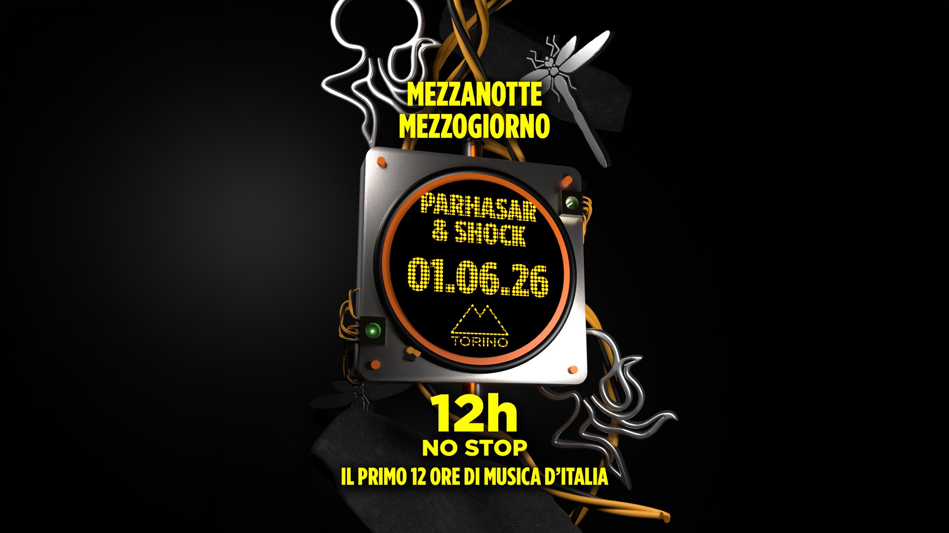 PARHASAR & SHOCK - MEZZANOTTE MEZZOGIORNO image