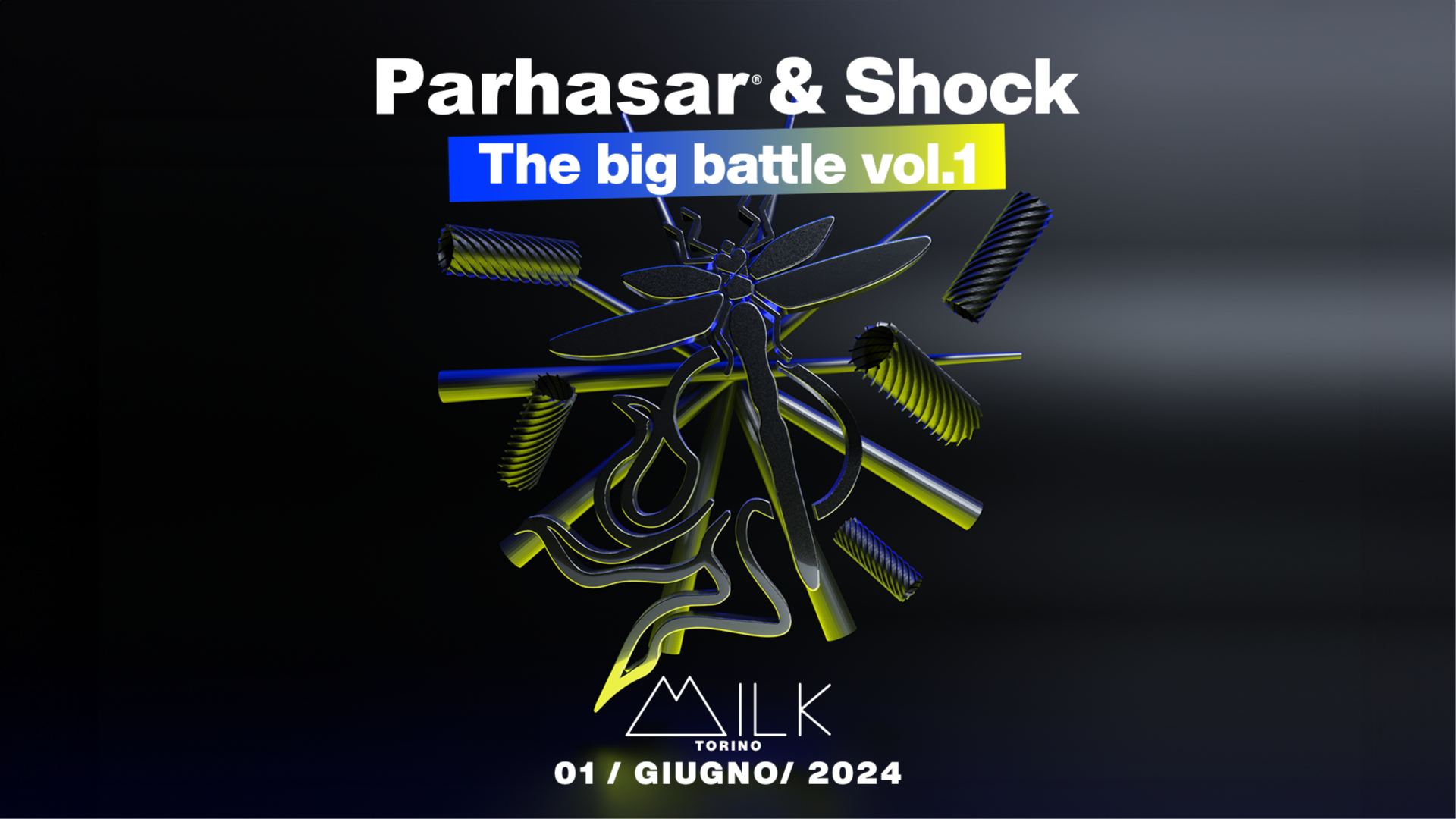 PARHASAR & SHOCK - The big battle vol.1 image