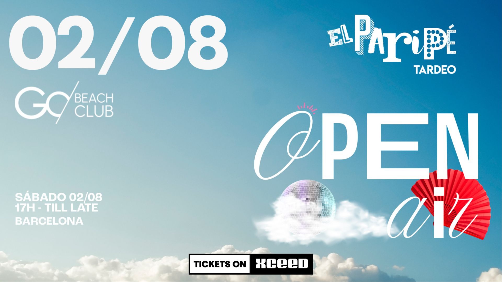 Paripé | from 17:00pm TILL LATE