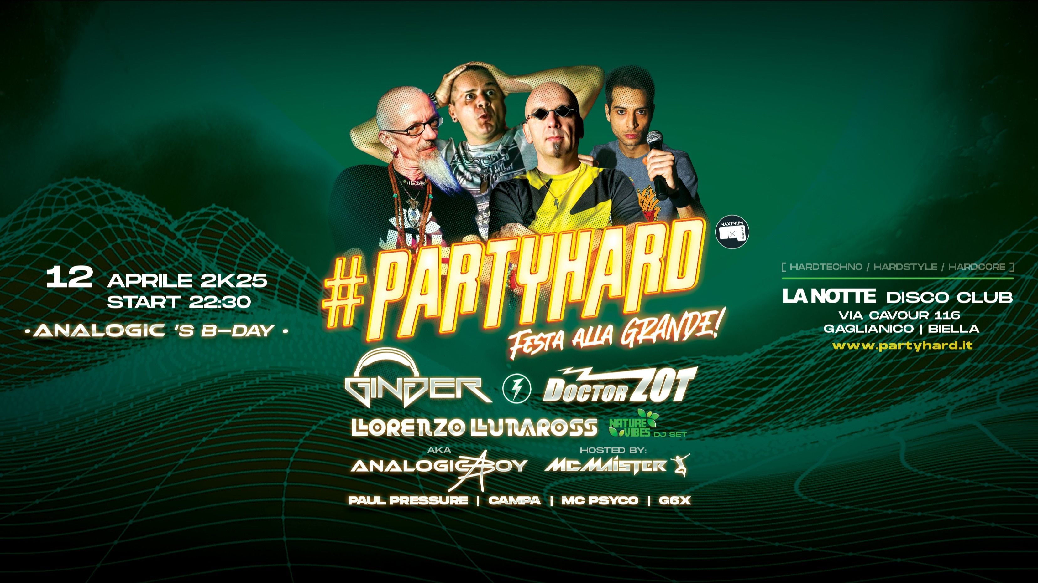 #PARTYHARD Festa alla Grande pres. Nature Vibes image