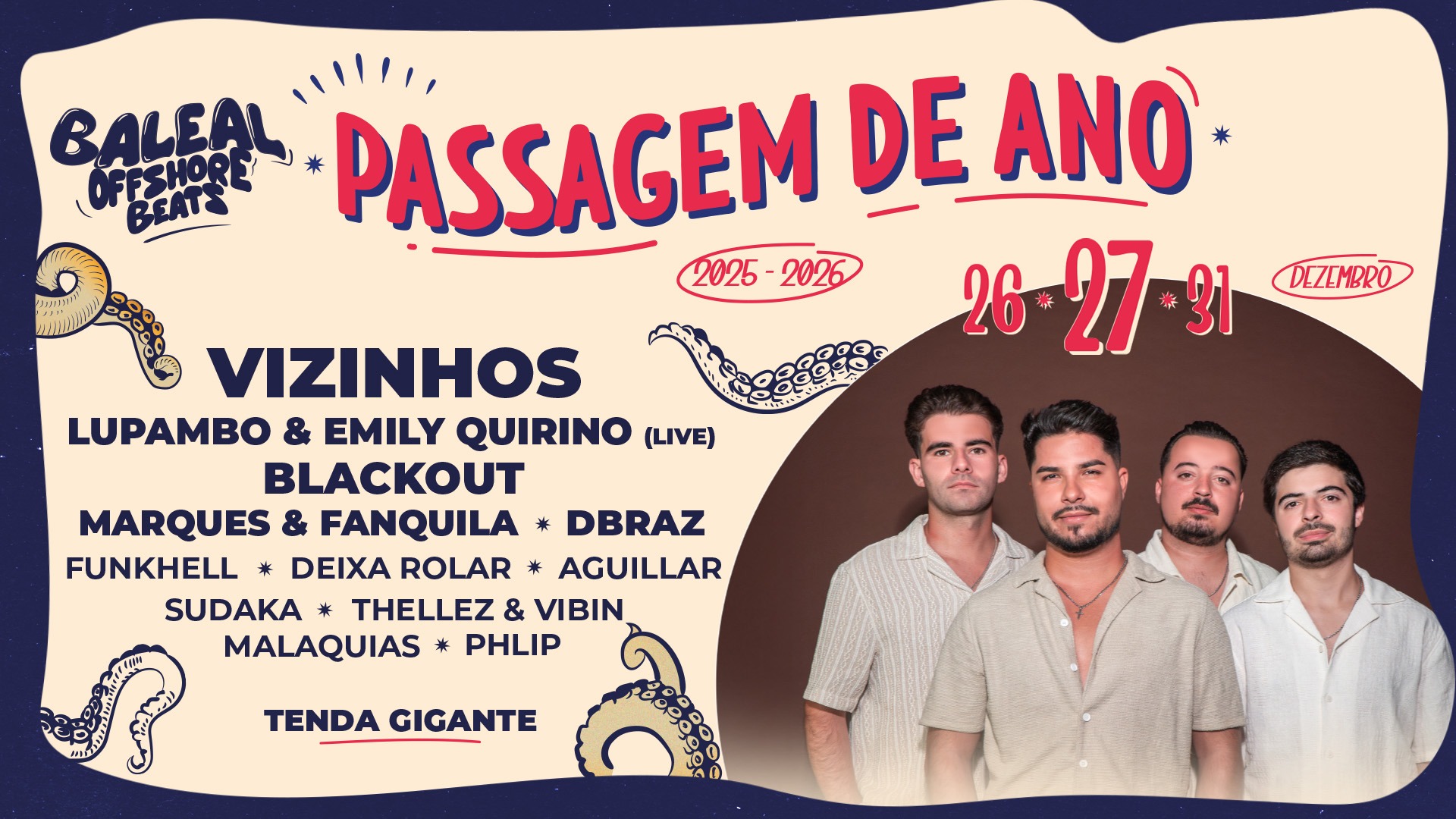 Passagem de Ano BALEAL by Baleal Offshore Beats image