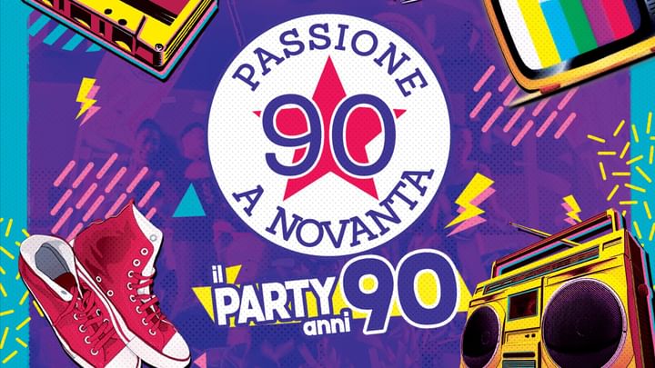 Cover for event: PASSIONE A NOVANTA | 17.05 @Trocadero