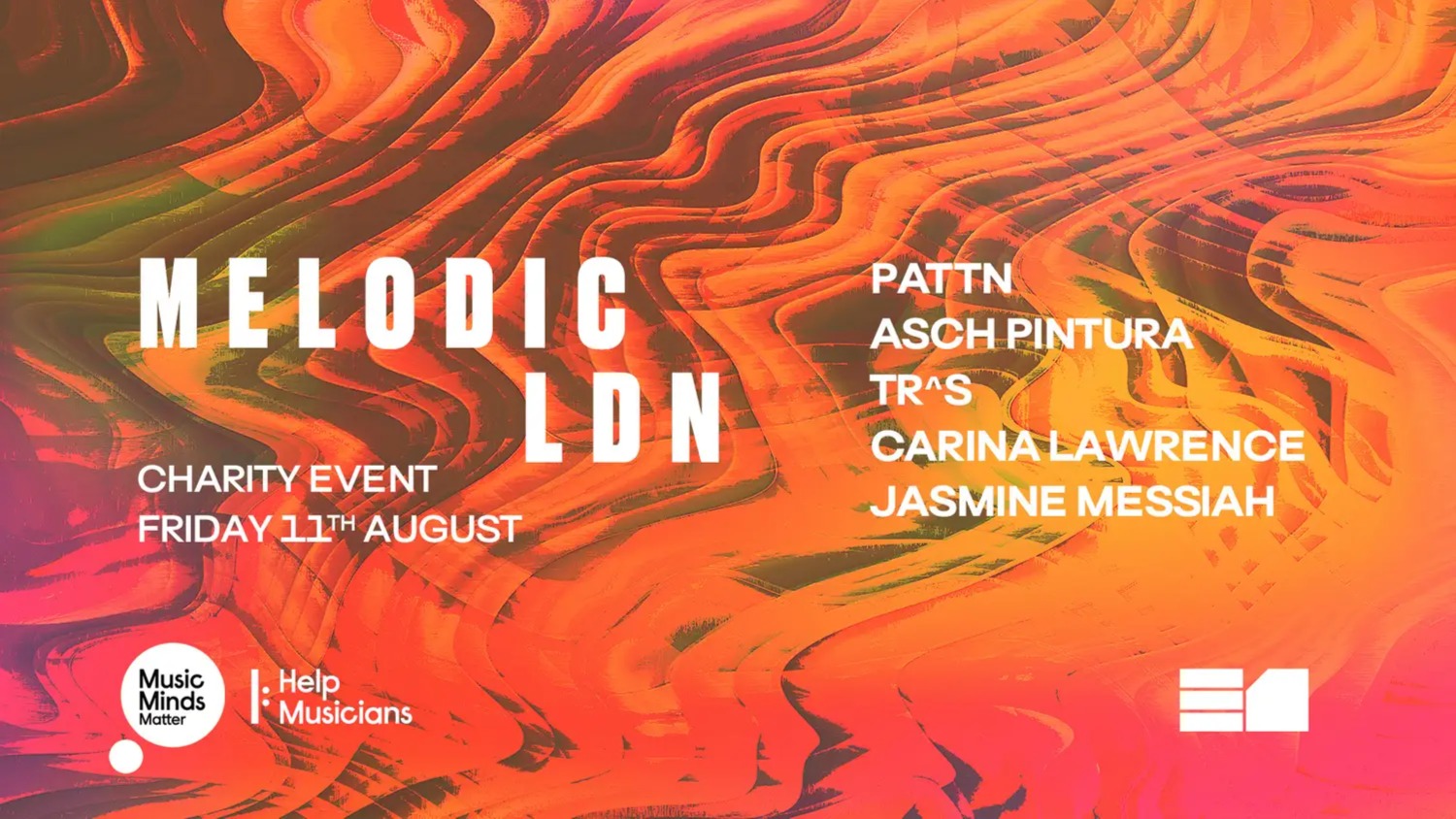 Pattn, Asch Pintura, Tr^s, Carina Lawrence & Jasmine Messiah (MELODIC LDN) image