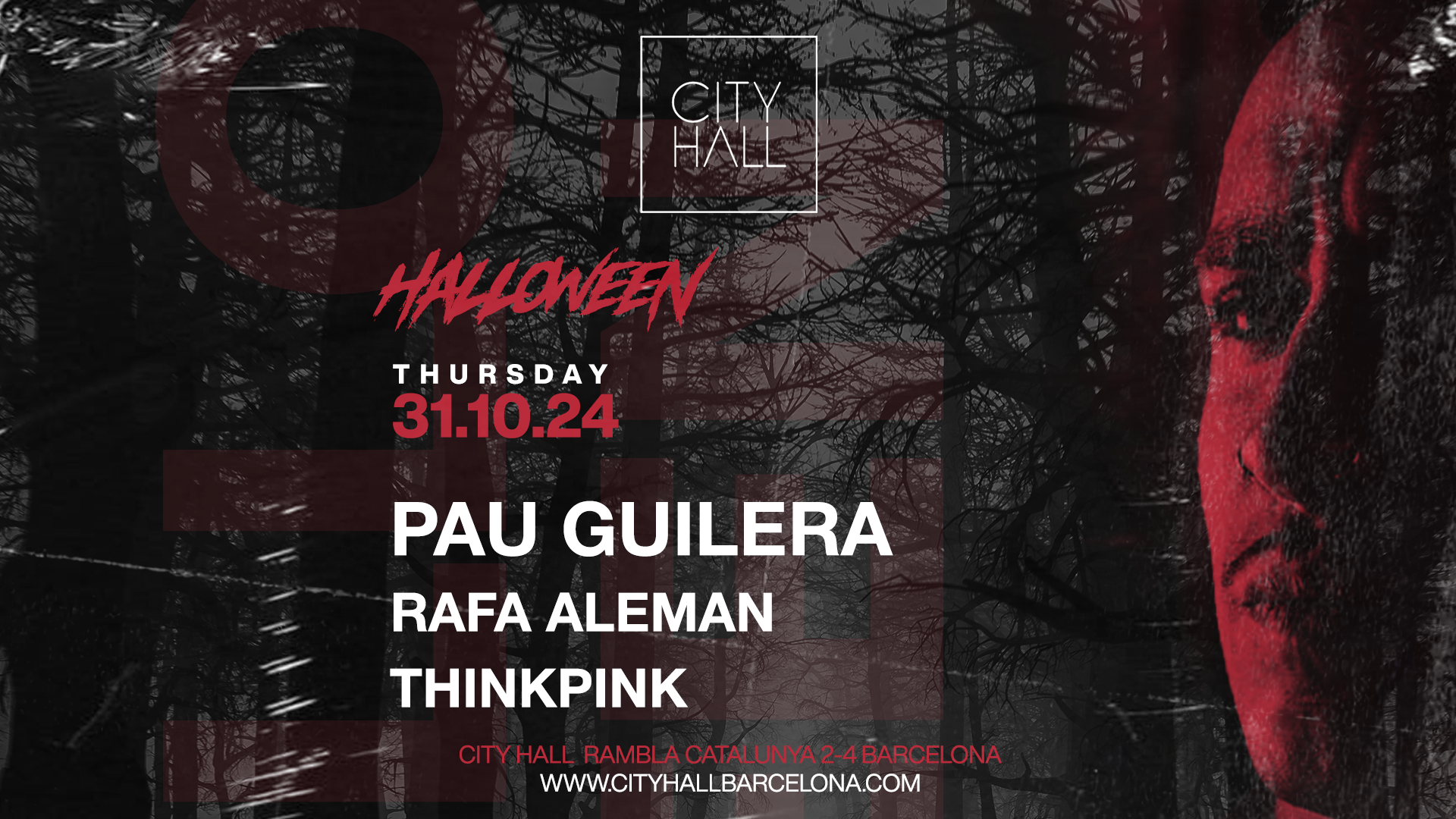 PAU GUILERA I halloween NIGHT I CITY HALL CLUB