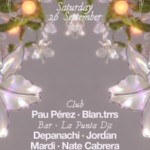Pau Pérez + Blan.trrs / Bar: La Punta Djs: Depanachi + Jordan + Mardi + Nate Cabrera image