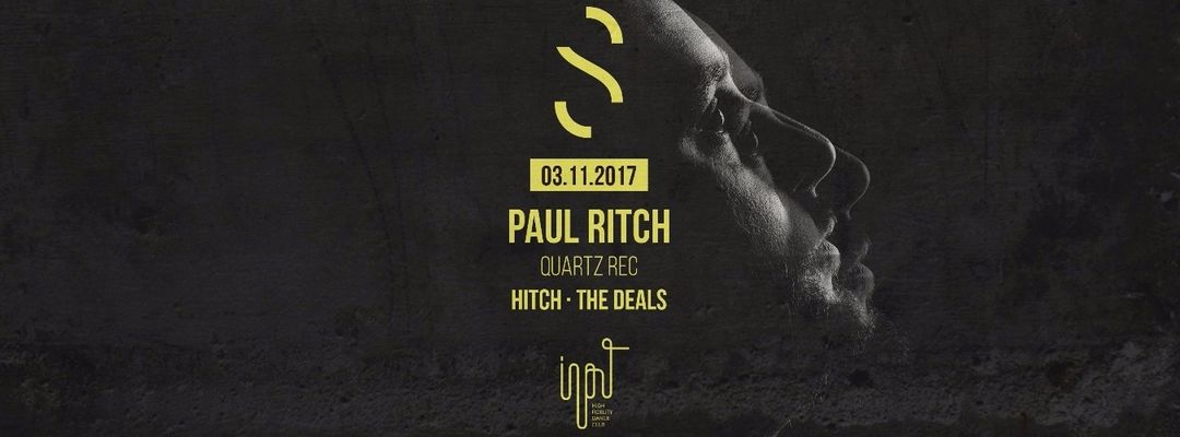 Cartel del evento Paul Ritch presented by SWING
