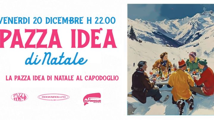 Cover for event: Pazza Idea di Natale al Capodoglio / 20 Dicembre / Rocknrollfo Dj Set & Luca Led 