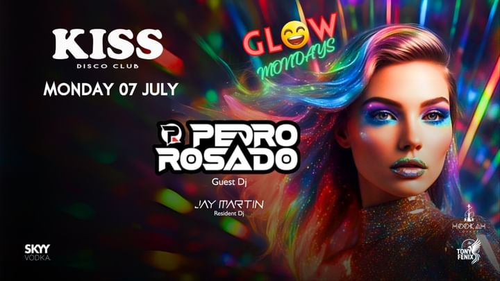 Cover for event: PEDRO ROSADO // GLOW PARTY ON MONDAY 