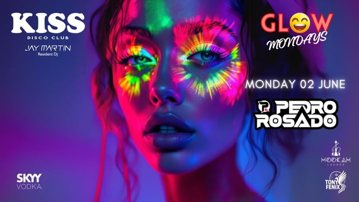 Cover for event: PEDRO ROSADO // GLOW PARTY ON MONDAY 
