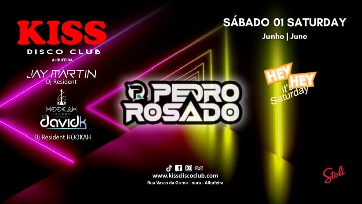 Cover for event: PEDRO ROSADO & JAY MARTIN // SATURDAY NIGHT