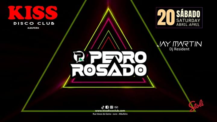 Cover for event: PEDRO ROSADO // SATURDAY NIGHT