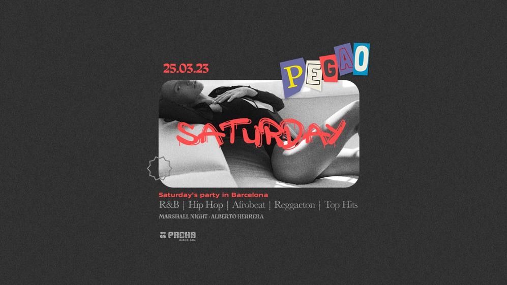 Couverture de l'événement PEGAO at Pacha Barcelona