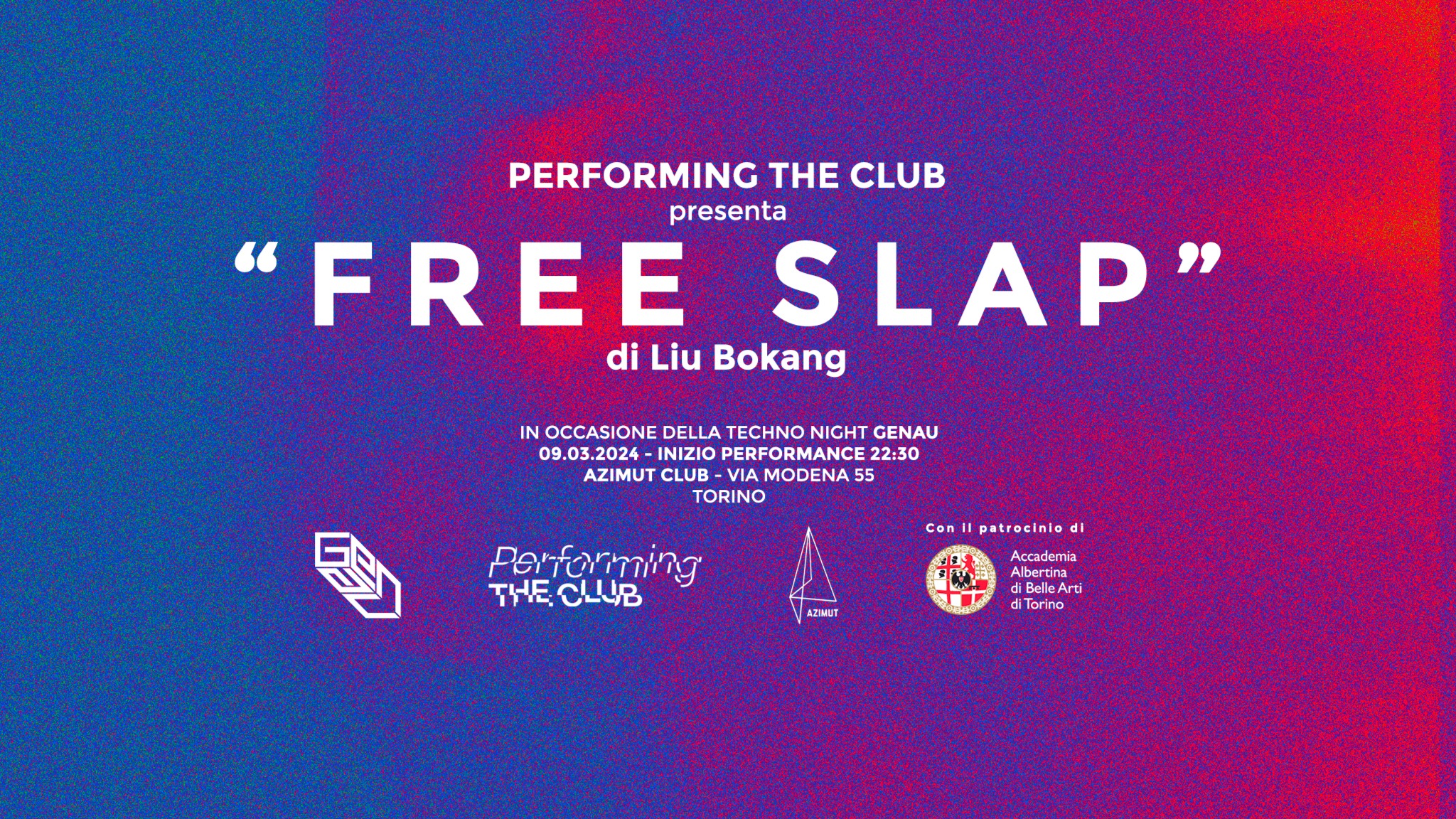 Performing The Club: "FREE SLAP" di Liu Bokang image