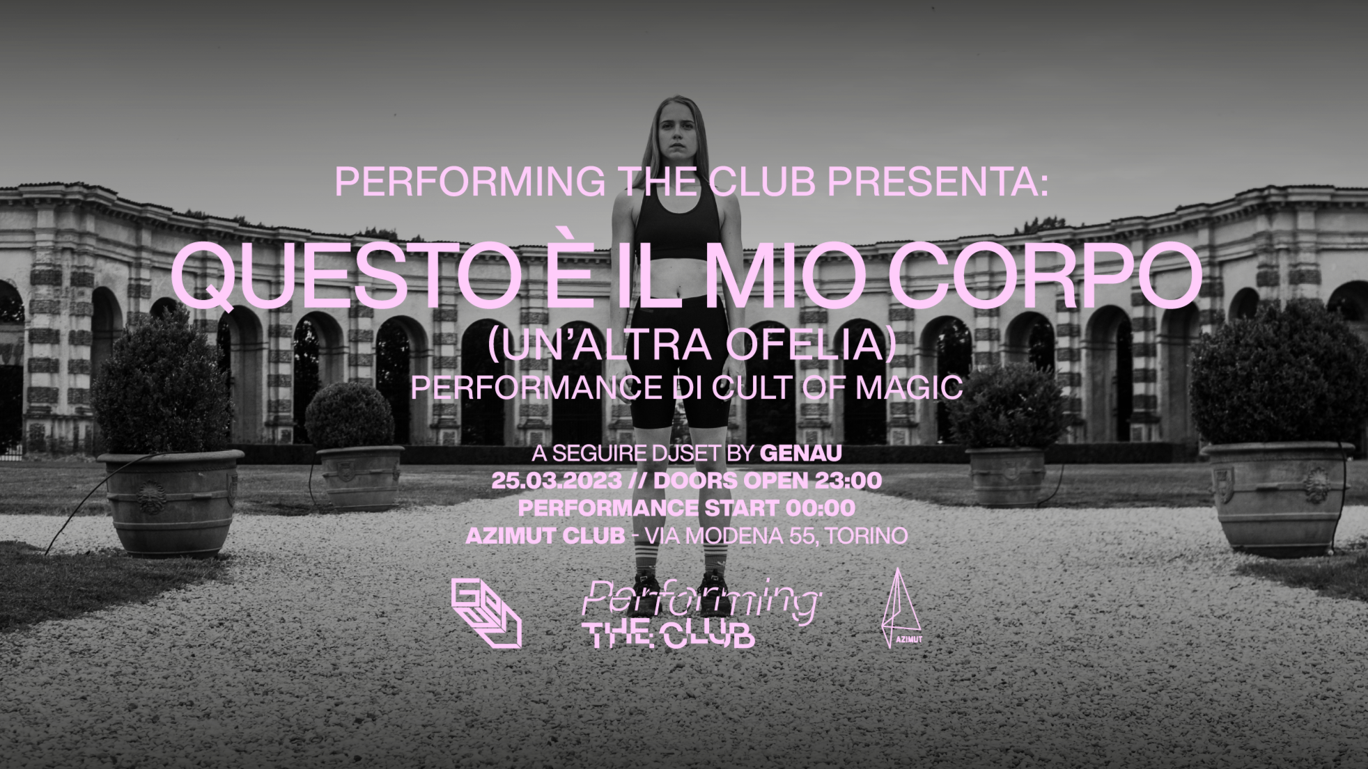 PERFORMING THE CLUB: "Questo è il mio corpo (un’altra Ofelia)" di Cult of Magic at Azimut image