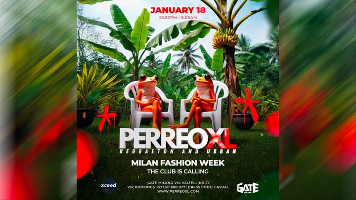 Cover for event: PERREO XL - SATURDAYS - REGGAETON AND URBAN