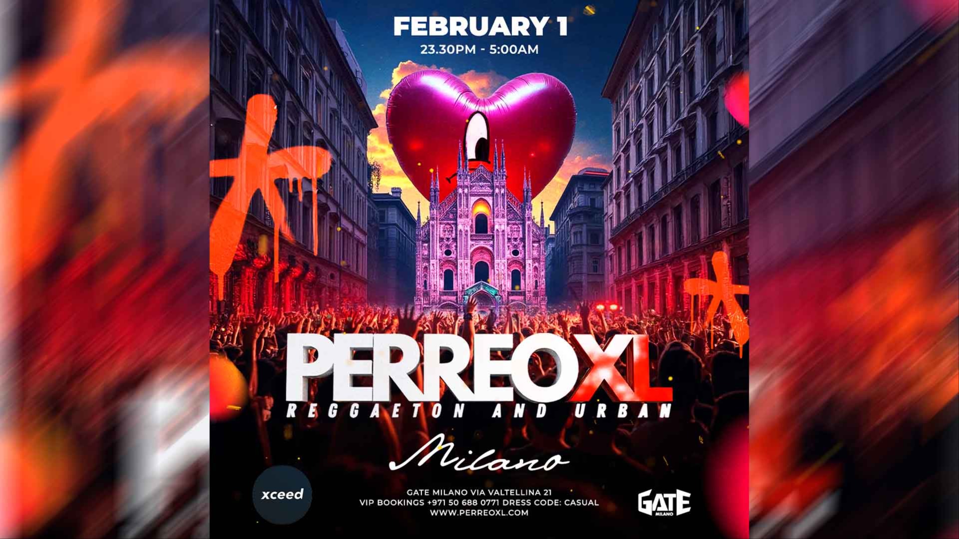 PERREO XL - SATURDAYS - REGGAETON AND URBAN