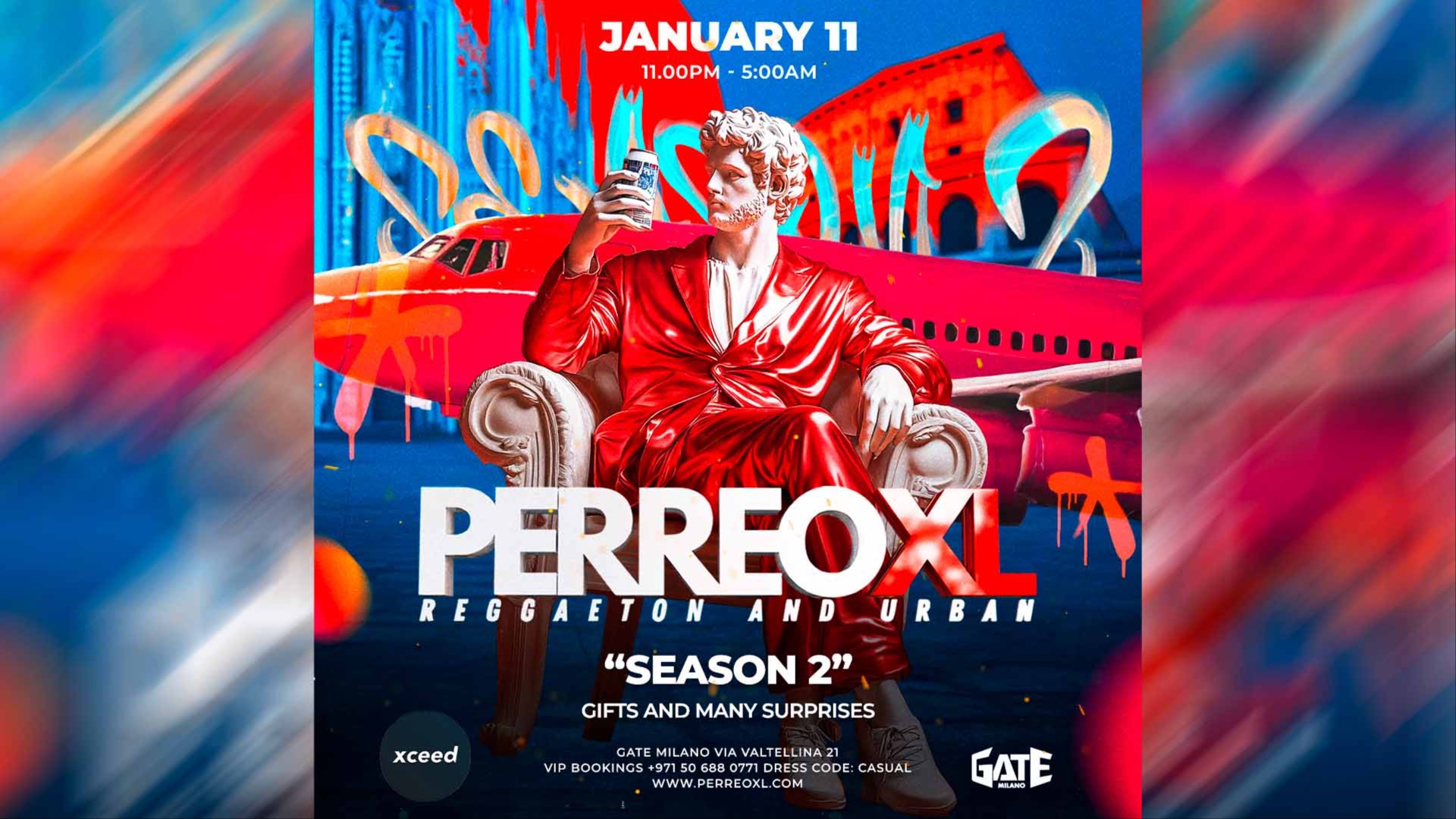 PERREO XL - SATURDAYS - REGGAETON AND URBAN