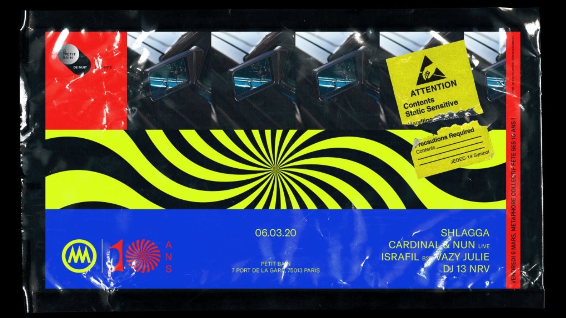 Petit Bain Invite Metaphore Collectif - Tournée des 10 ans image