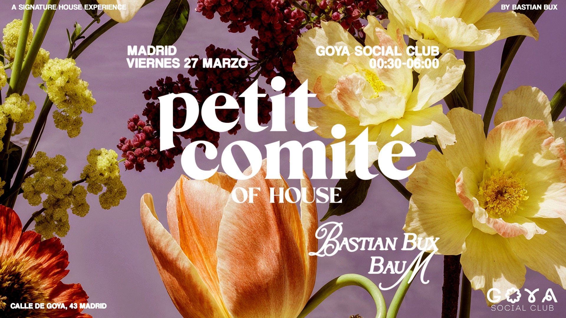 Petit Comité of House @ Goya image